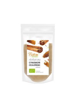 CYNAMON CEJLOŃSKI MIELONY BIO 125 g - BATOM BATOM (oleje, soki, sole kąpielowe)