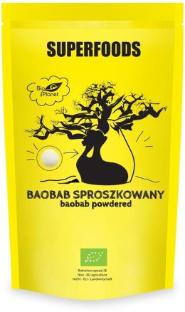 BAOBAB SPROSZKOWANY BIO 150 g - BIO PLANET BIO PLANET - seria SUPERFOODS