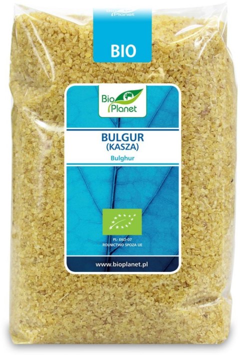 KASZA BULGUR BIO 1 kg - BIO PLANET BIO PLANET - seria NIEBIESKA (ryże, kasze, ziarna) KASZA BULGUR BIO 1 kg - BIO PLANET BIO PLANET - seria NIEBIESKA (ryże, kasze, ziarna)