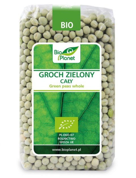 GROCH ZIELONY CAŁY BIO 500 g - BIO PLANET BIO PLANET - seria ZIELONA (strączkowe) GROCH ZIELONY CAŁY BIO 500 g - BIO PLANET BIO PLANET - seria ZIELONA (strączkowe)