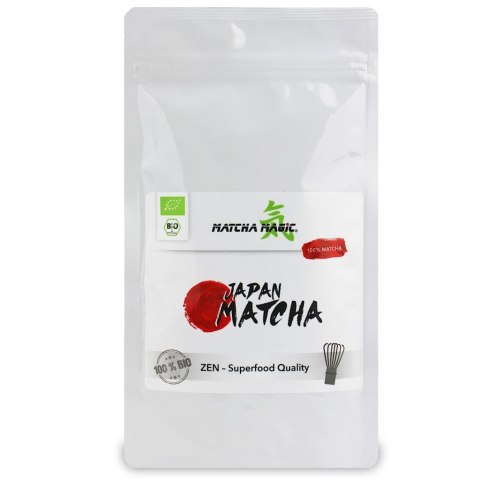 HERBATA ZIELONA MATCHA JAPOŃSKA BIO 100 g - MATCHA MAGIC MATCHA MAGIC (matcha, napój energetyzujący) HERBATA ZIELONA MATCHA JAPOŃSKA BIO 100 g - MATCHA MAGIC MATCHA MAGIC (matcha, napój energetyzujący)