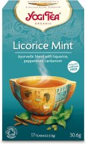HERBATKA MIĘTA Z LUKRECJĄ (LICORICE MINT) BIO (17 x 1,8 g) 30,6 g - YOGI TEA YOGI TEA (herbaty i herbatki) HERBATKA MIĘTA Z LUKRECJĄ (LICORICE MINT) BIO (17 x 1,8 g) 30,6 g - YOGI TEA YOGI TEA (herbaty i herbatki)