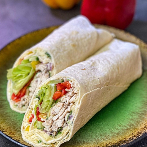 Tortilla z kurczakiem Tortilla z kurczakiem