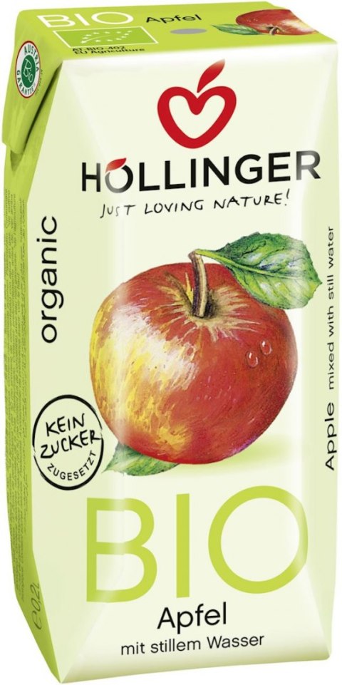 NEKTAR JABŁKOWY BEZ DODATKU CUKRÓW BIO 200 ml - HOLLINGER HOLLINGER (soki, nektary, napoje, syropy) NEKTAR JABŁKOWY BEZ DODATKU CUKRÓW BIO 200 ml - HOLLINGER HOLLINGER (soki, nektary, napoje, syropy)
