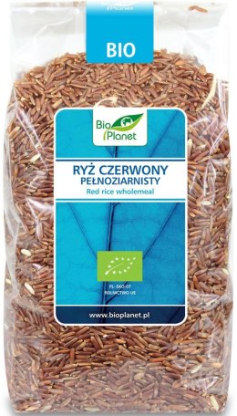 RYŻ CZERWONY PEŁNOZIARNISTY BIO 1 kg - BIO PLANET BIO PLANET - seria NIEBIESKA (ryże, kasze, ziarna)