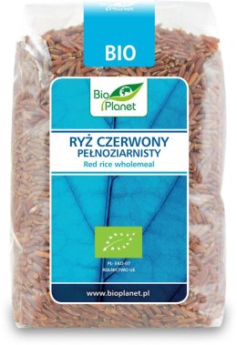 RYŻ CZERWONY PEŁNOZIARNISTY BIO 400 g - BIO PLANET BIO PLANET - seria NIEBIESKA (ryże, kasze, ziarna)