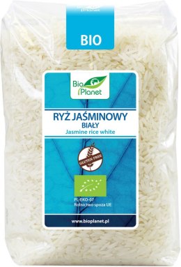 RYŻ JAŚMINOWY BIAŁY BEZGLUTENOWY BIO 1 kg - BIO PLANET BIO PLANET - seria NIEBIESKA (ryże, kasze, ziarna)