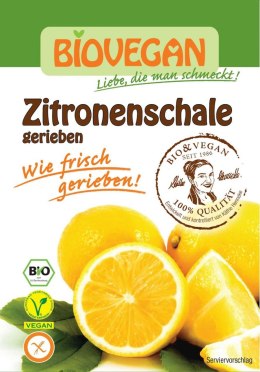 SKÓRKA CYTRYNY MIX BEZGLUTENOWA BIO 9 g - BIOVEGAN BIOVEGAN (dodatki do wypieków, drożdże)