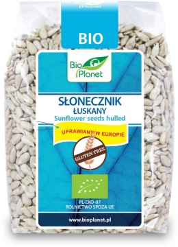 SŁONECZNIK ŁUSKANY BEZGLUTENOWY BIO 250 g - BIO PLANET BIO PLANET - seria NIEBIESKA (ryże, kasze, ziarna)