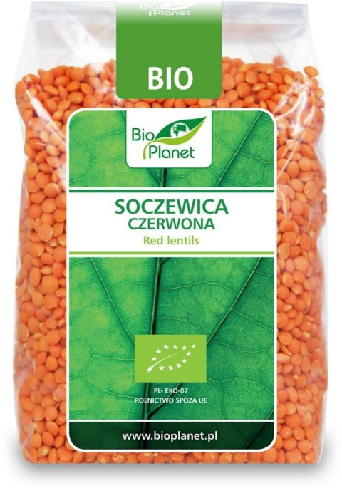 SOCZEWICA CZERWONA BIO 400 g - BIO PLANET BIO PLANET - seria ZIELONA (strączkowe) SOCZEWICA CZERWONA BIO 400 g - BIO PLANET BIO PLANET - seria ZIELONA (strączkowe)