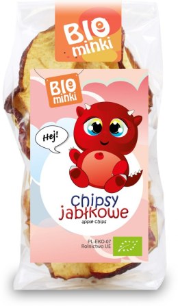 CHIPSY JABŁKOWE BEZGLUTENOWE BIO 30 g - BIOMINKI BIOMINKI (przekąski dla dzieci, kaszki)