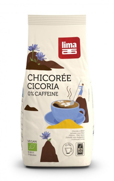 CYKORIA DO ZAPARZANIA BIO 500 g - LIMA LIMA (sosy sojowe, kawy zbożowe) CYKORIA DO ZAPARZANIA BIO 500 g - LIMA LIMA (sosy sojowe, kawy zbożowe)