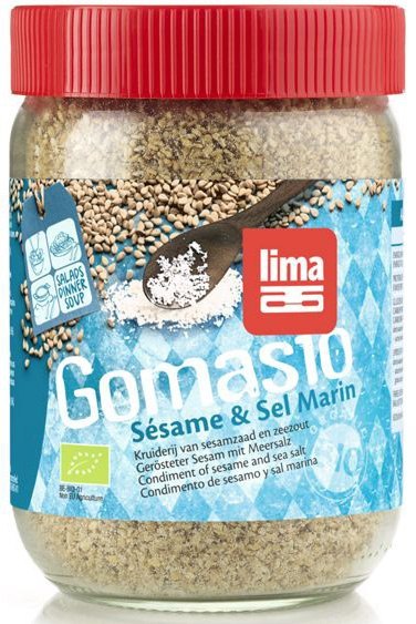 GOMASIO - SÓL SEZAMOWA BIO 225 g - LIMA LIMA (sosy sojowe, kawy zbożowe) GOMASIO - SÓL SEZAMOWA BIO 225 g - LIMA LIMA (sosy sojowe, kawy zbożowe)