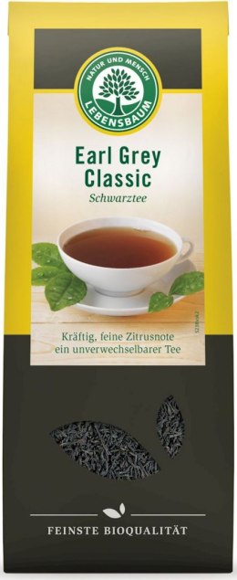 HERBATA CZARNA EARL GREY LIŚCIASTA BIO 100 g - LEBENSBAUM LEBENSBAUM (przyprawy, herbaty, kawy)