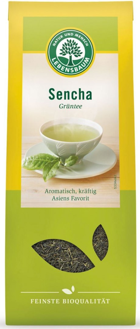 HERBATA ZIELONA SENCHA LIŚCIASTA BIO 75 g - LEBENSBAUM LEBENSBAUM (przyprawy, herbaty, kawy) HERBATA ZIELONA SENCHA LIŚCIASTA BIO 75 g - LEBENSBAUM LEBENSBAUM (przyprawy, herbaty, kawy)