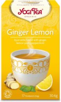 HERBATKA IMBIROWO - CYTRYNOWA (GINGER LEMON) BIO (17 x 1,8 g) 30,6 g - YOGI TEA YOGI TEA (herbaty i herbatki) HERBATKA IMBIROWO - CYTRYNOWA (GINGER LEMON) BIO (17 x 1,8 g) 30,6 g - YOGI TEA YOGI TEA (herbaty i herbatki)