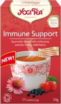 HERBATKA NA ODPORNOŚĆ (IMMUNE SUPPORT) BIO (17 x 2 g) 34 g - YOGI TEA YOGI TEA (herbaty i herbatki) HERBATKA NA ODPORNOŚĆ (IMMUNE SUPPORT) BIO (17 x 2 g) 34 g - YOGI TEA YOGI TEA (herbaty i herbatki)