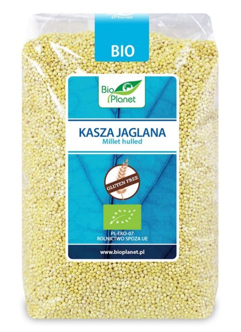 KASZA JAGLANA BEZGLUTENOWA BIO 1 kg - BIO PLANET BIO PLANET - seria NIEBIESKA (ryże, kasze, ziarna)