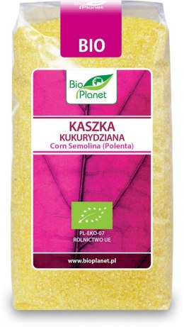 KASZKA KUKURYDZIANA BIO 500 g - BIO PLANET BIO PLANET - seria RÓŻOWA (płatki, otręby, musli)