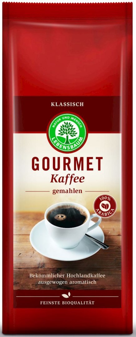 KAWA MIELONA ARABICA 100 % KLASYCZNA BIO 500 g - LEBENSBAUM LEBENSBAUM (przyprawy, herbaty, kawy)