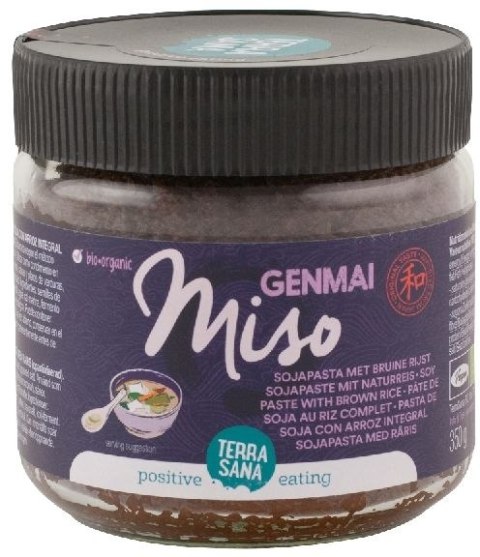 MISO GENMAI (PASTA Z SOI I RYŻU BRĄZOWEGO) BIO 350 g - TERRASANA TERRASANA (kremy, makarony, sosy sojowe, inne)