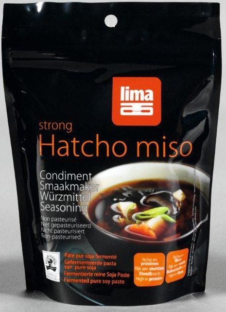 MISO HATCHO (PASTA SOJOWA Z JĘCZMIENIEM) BIO 300 g - LIMA LIMA (sosy sojowe, kawy zbożowe) MISO HATCHO (PASTA SOJOWA Z JĘCZMIENIEM) BIO 300 g - LIMA LIMA (sosy sojowe, kawy zbożowe)