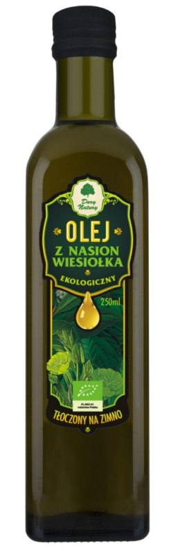 OLEJ Z WIESIOŁKA TŁOCZONY NA ZIMNO BIO 250 ml - DARY NATURY DARY NATURY - inne BIO