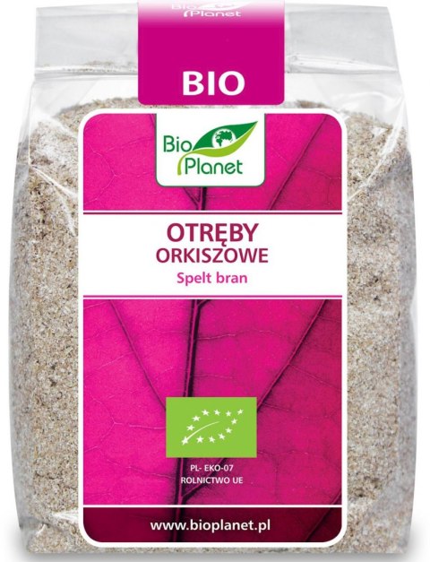 OTRĘBY ORKISZOWE BIO 150 g - BIO PLANET BIO PLANET - seria RÓŻOWA (płatki, otręby, musli)