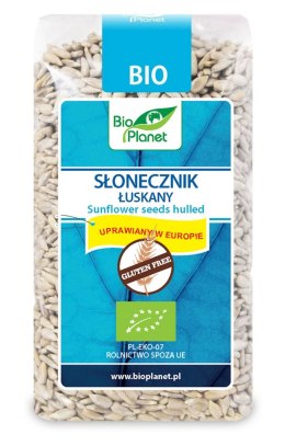 SŁONECZNIK ŁUSKANY BEZGLUTENOWY BIO 350 g - BIO PLANET BIO PLANET - seria NIEBIESKA (ryże, kasze, ziarna)