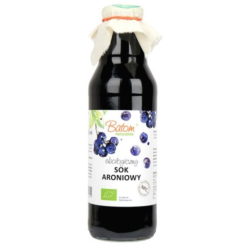 SOK Z ARONII NFC BIO 750 ml - BATOM BATOM (oleje, soki, sole kąpielowe)