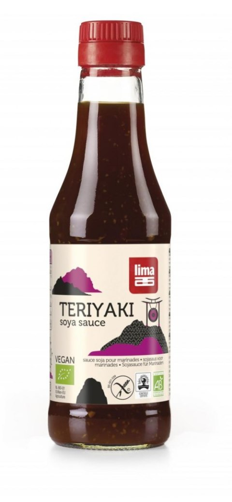 SOS SOJOWY SŁODKI TERIYAKI BEZGLUTENOWY BIO 250 ml - LIMA LIMA (sosy sojowe, kawy zbożowe) SOS SOJOWY SŁODKI TERIYAKI BEZGLUTENOWY BIO 250 ml - LIMA LIMA (sosy sojowe, kawy zbożowe)