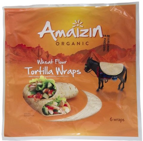 TORTILLA WRAPS BIO (6 szt.) 240 g - AMAIZIN AMAIZIN (napoje kokosowe, tortilla, chipsy, inne) TORTILLA WRAPS BIO (6 szt.) 240 g - AMAIZIN AMAIZIN (napoje kokosowe, tortilla, chipsy, inne)