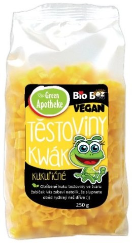 MAKARON (KUKURYDZIANY) DLA DZIECI ŻABKI BEZGLUTENOWY BIO 250 g - APOTHEKE APOTHEKE (herbatki dla dzieci, dorosłych, błonnik