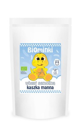 KASZKA MANNA BEZ DODATKU CUKRÓW BIO 200 g - BIOMINKI BIOMINKI (przekąski dla dzieci, kaszki)