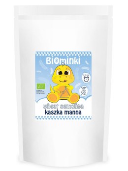 KASZKA MANNA BEZ DODATKU CUKRÓW BIO 500 g - BIOMINKI BIOMINKI (przekąski dla dzieci, kaszki)