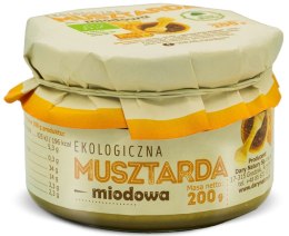 MUSZTARDA MIODOWA BIO 200 g - DARY NATURY DARY NATURY - inne BIO