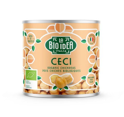 CIECIERZYCA W ZALEWIE BIO 200 g (120 g) - LA BIO IDEA LA BIO IDEA (makarony, strączkowe,sosy pomidorowe)