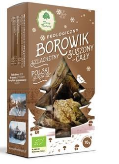 BOROWIK SZLACHETNY SUSZONY CAŁY BIO 70 g - DARY NATURY (PRODUKT SEZONOWY) DARY NATURY - inne BIO