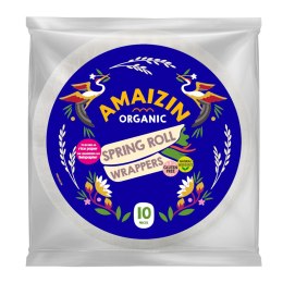 PAPIER NA SPRING ROLLSY I SAJGONKI BEZGLUTENOWY BIO (10 szt.) 100 g - AMAIZIN AMAIZIN (napoje kokosowe, tortilla, chipsy, inne)
