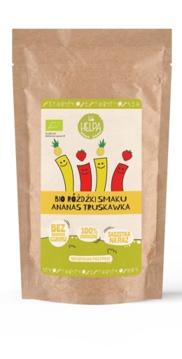 RÓŻDŻKI SMAKU MIX ANANAS - TRUSKAWKA (LIOFILIZOWANE OWOCE) BIO (10 x 2 g) 20 g - HELPA HELPA (kaszki)
