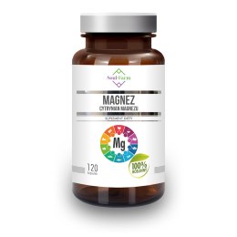 CYTRYNIAN MAGNEZU (650 mg) 120 KAPSUŁEK - SOUL FARM SOUL FARM (witaminy i ekstrakty)