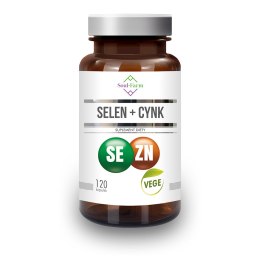 SELEN + CYNK 120 KAPSUŁEK - SOUL FARM SOUL FARM (witaminy i ekstrakty)