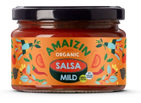 SOS SALSA ŁAGODNY BEZGLUTENOWY BIO 260 g - AMAIZIN AMAIZIN (napoje kokosowe, tortilla, chipsy, inne) SOS SALSA ŁAGODNY BEZGLUTENOWY BIO 260 g - AMAIZIN AMAIZIN (napoje kokosowe, tortilla, chipsy, inne)