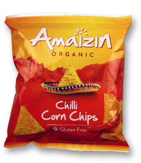 CHIPSY TORTILLA KUKURYDZIANE CHILI BEZGLUTENOWE BIO 75 g - AMAIZIN AMAIZIN (napoje kokosowe, tortilla, chipsy, inne) CHIPSY TORTILLA KUKURYDZIANE CHILI BEZGLUTENOWE BIO 75 g - AMAIZIN AMAIZIN (napoje kokosowe, tortilla, chipsy, inne)