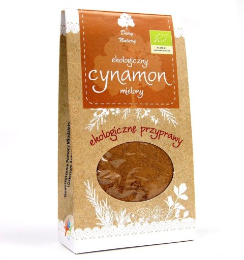 CYNAMON CEJLOŃSKI MIELONY BIO 50 g - DARY NATURY DARY NATURY - przyprawy i zioła CYNAMON CEJLOŃSKI MIELONY BIO 50 g - DARY NATURY DARY NATURY - przyprawy i zioła