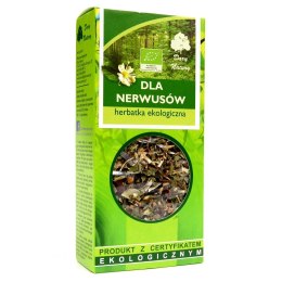 HERBATKA DLA NERWUSÓW BIO 50 g - DARY NATURY DARY NATURY - herbatki