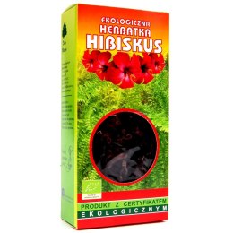 HERBATKA HIBISKUS BIO 50 g - DARY NATURY DARY NATURY - herbatki