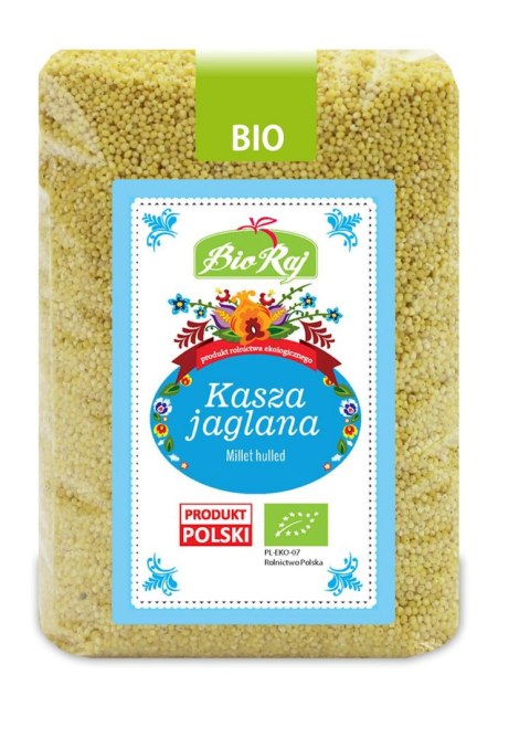 KASZA JAGLANA BIO (POLSKA) 1 kg - BIO RAJ BIO RAJ (100 % z Polski) KASZA JAGLANA BIO (POLSKA) 1 kg - BIO RAJ BIO RAJ (100 % z Polski)
