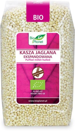 KASZA JAGLANA EKSPANDOWANA BEZGLUTENOWA BIO 150 g - BIO PLANET BIO PLANET - seria RÓŻOWA (płatki, otręby, musli)