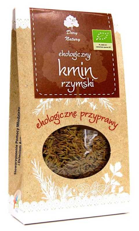 KMIN RZYMSKI NASIONA BIO 30 g - DARY NATURY DARY NATURY - przyprawy i zioła KMIN RZYMSKI NASIONA BIO 30 g - DARY NATURY DARY NATURY - przyprawy i zioła